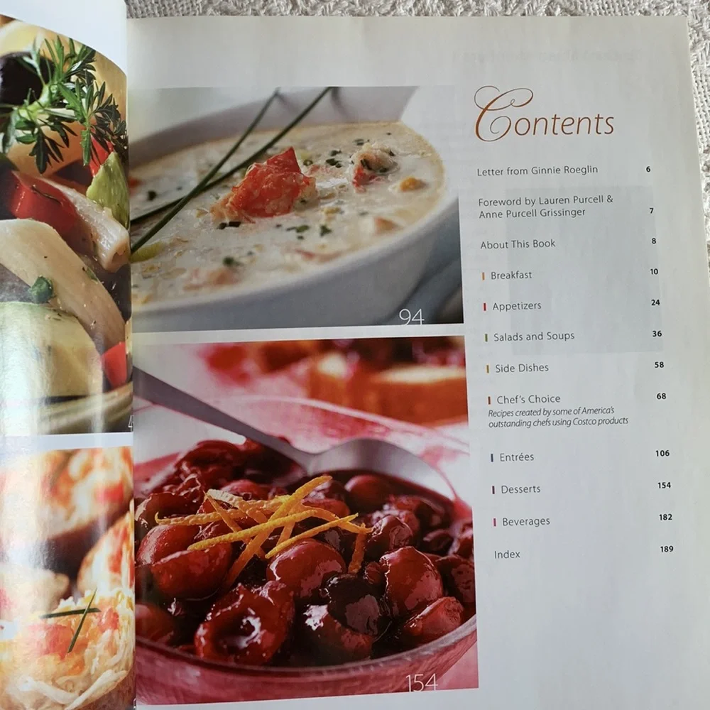 Costco cookbook “Creative Cooking the Costco Way” bountiful recipes